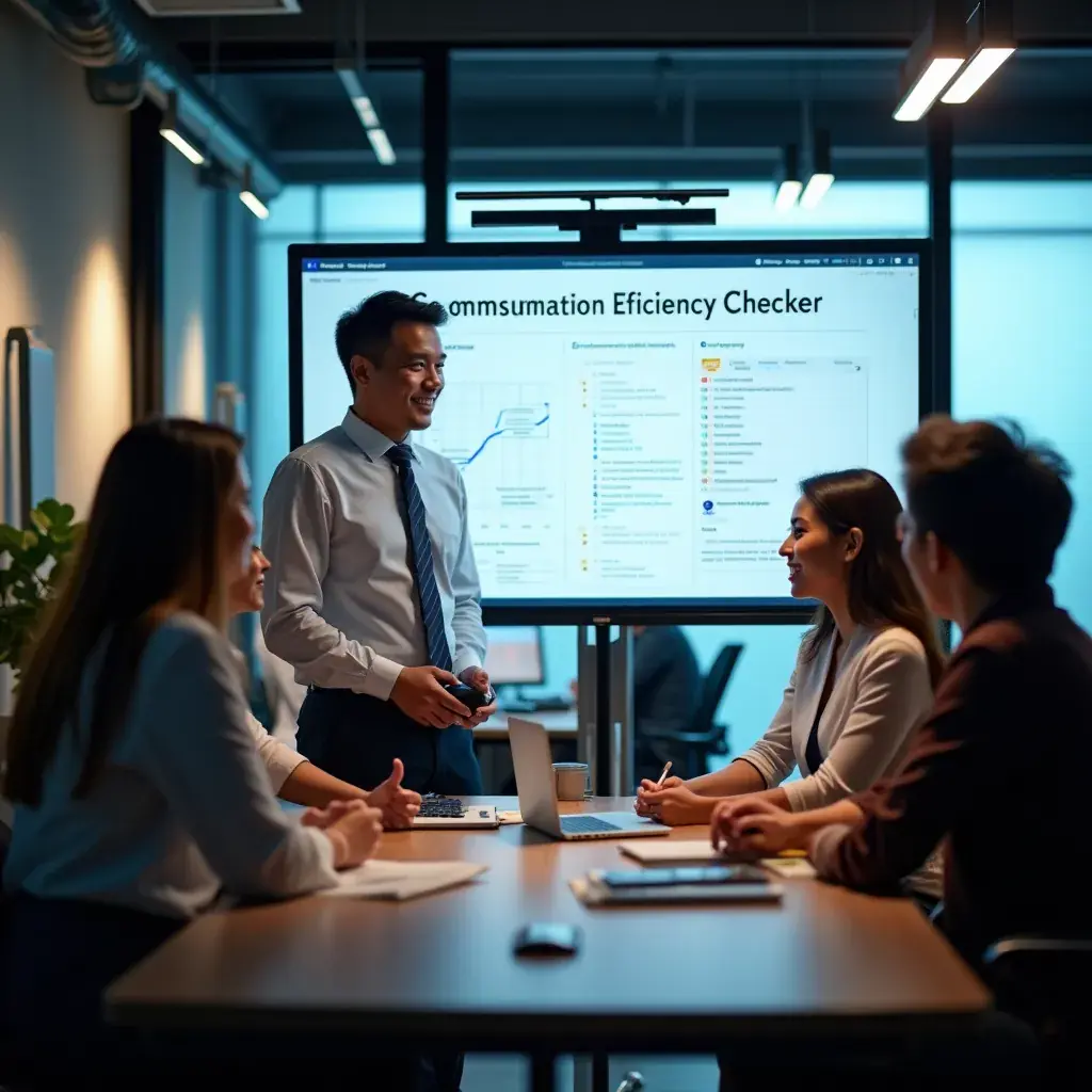 Professional team collaboration